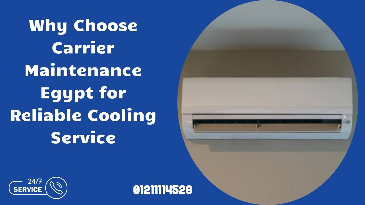 Why Choose Carrier Maintenance Egypt for Reliable Cooling Service