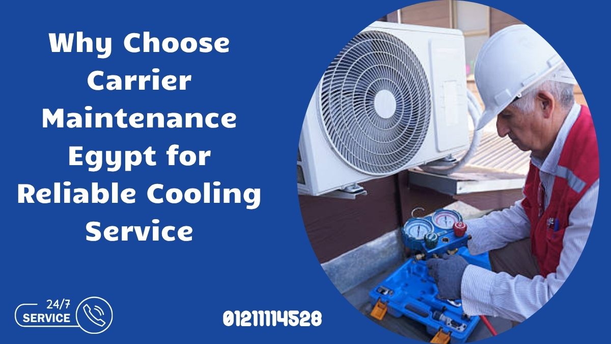 How does Carrier Maintenance Egypt improve cooling efficiency?